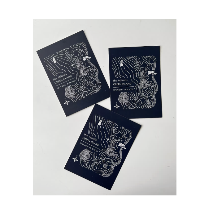 ※Hanami 亞特蘭提斯明信片