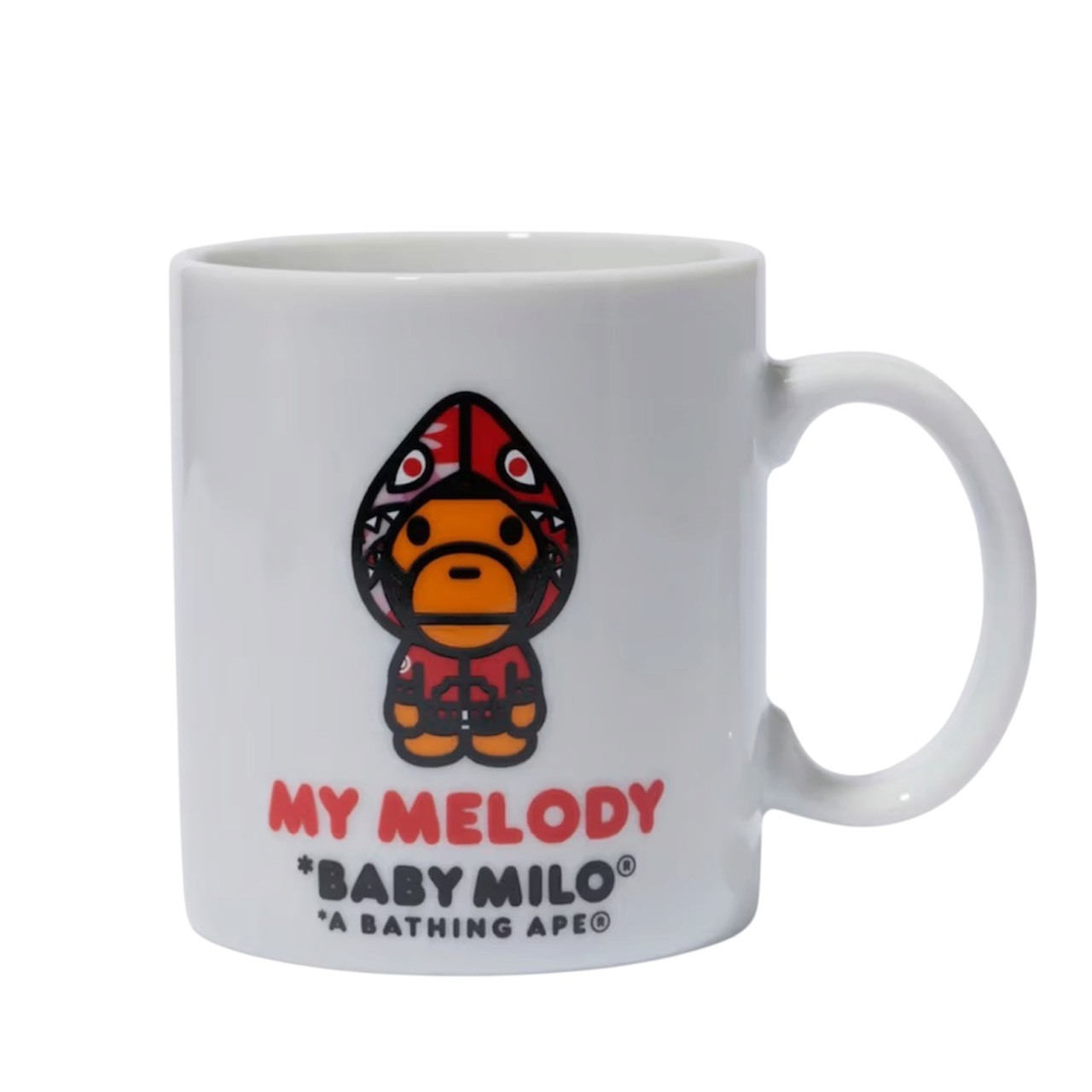 A BATHING APE® x MY MELODY SHARK MUG CUP