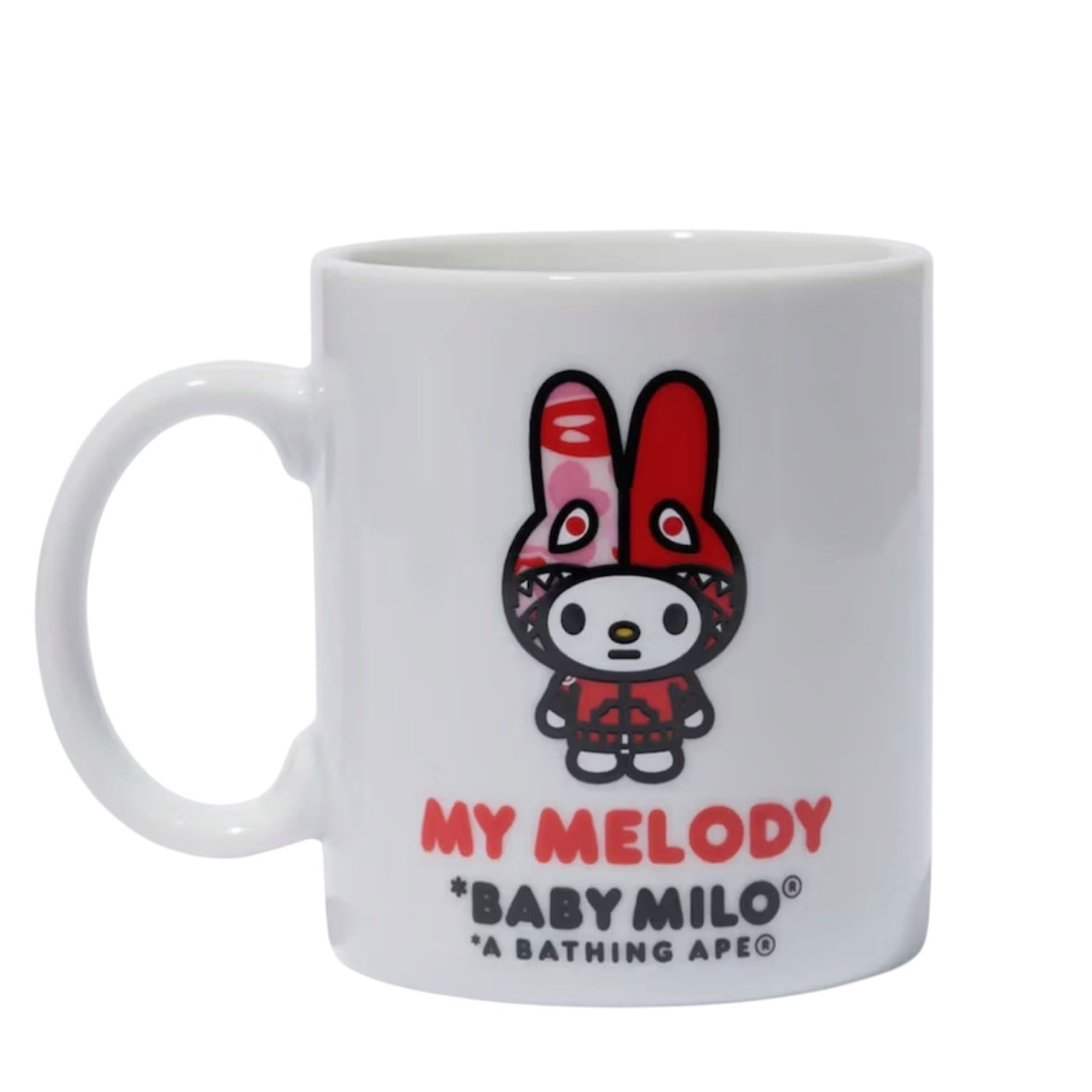 A BATHING APE® x MY MELODY SHARK MUG CUP