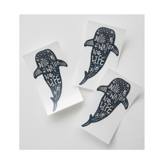 ※Hanami 海人專屬貼紙-上善若水 鯨鯊貼紙