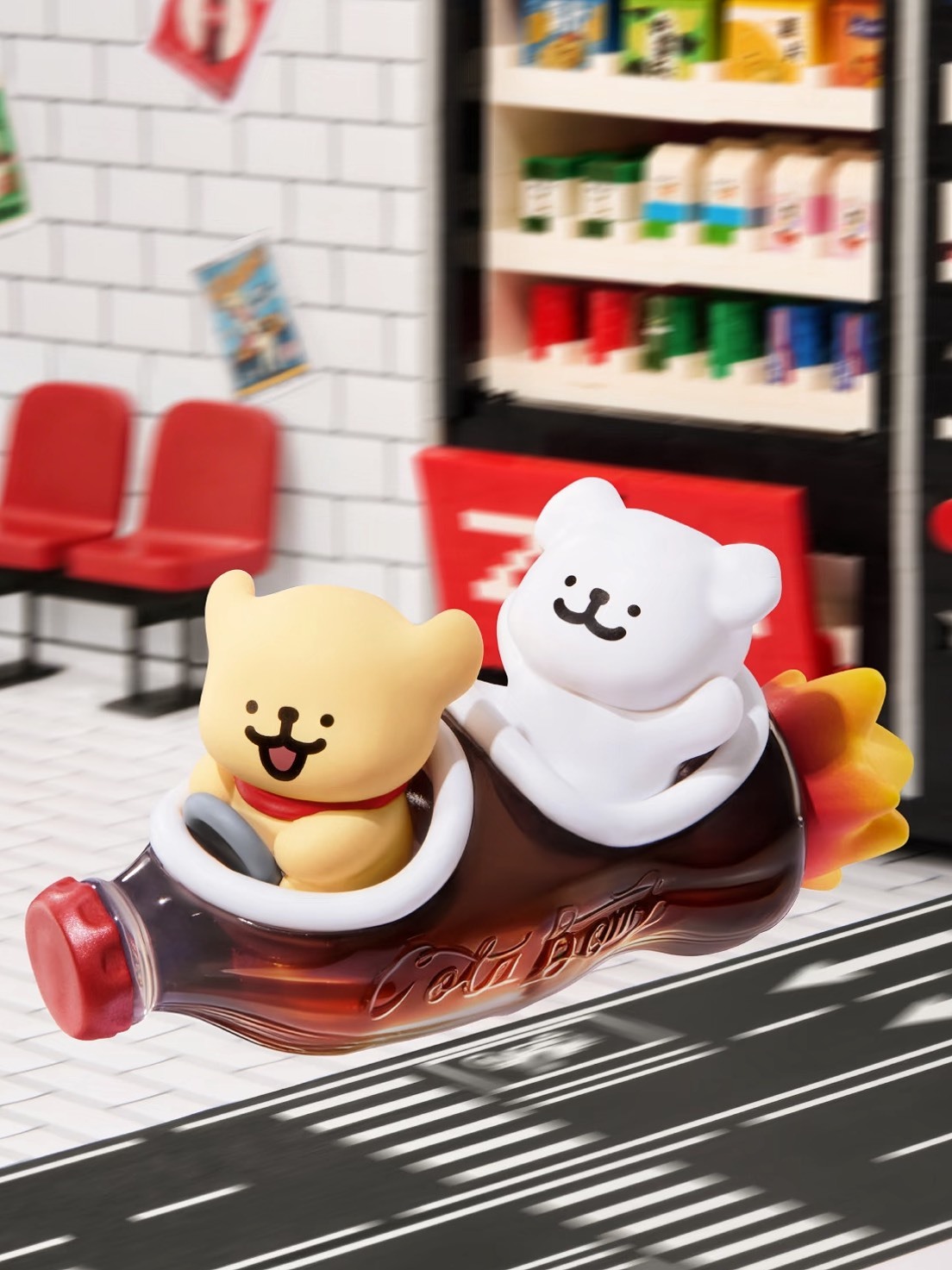 官方授權 線條小狗 快餐店系列 MINI 盲盒 公仔