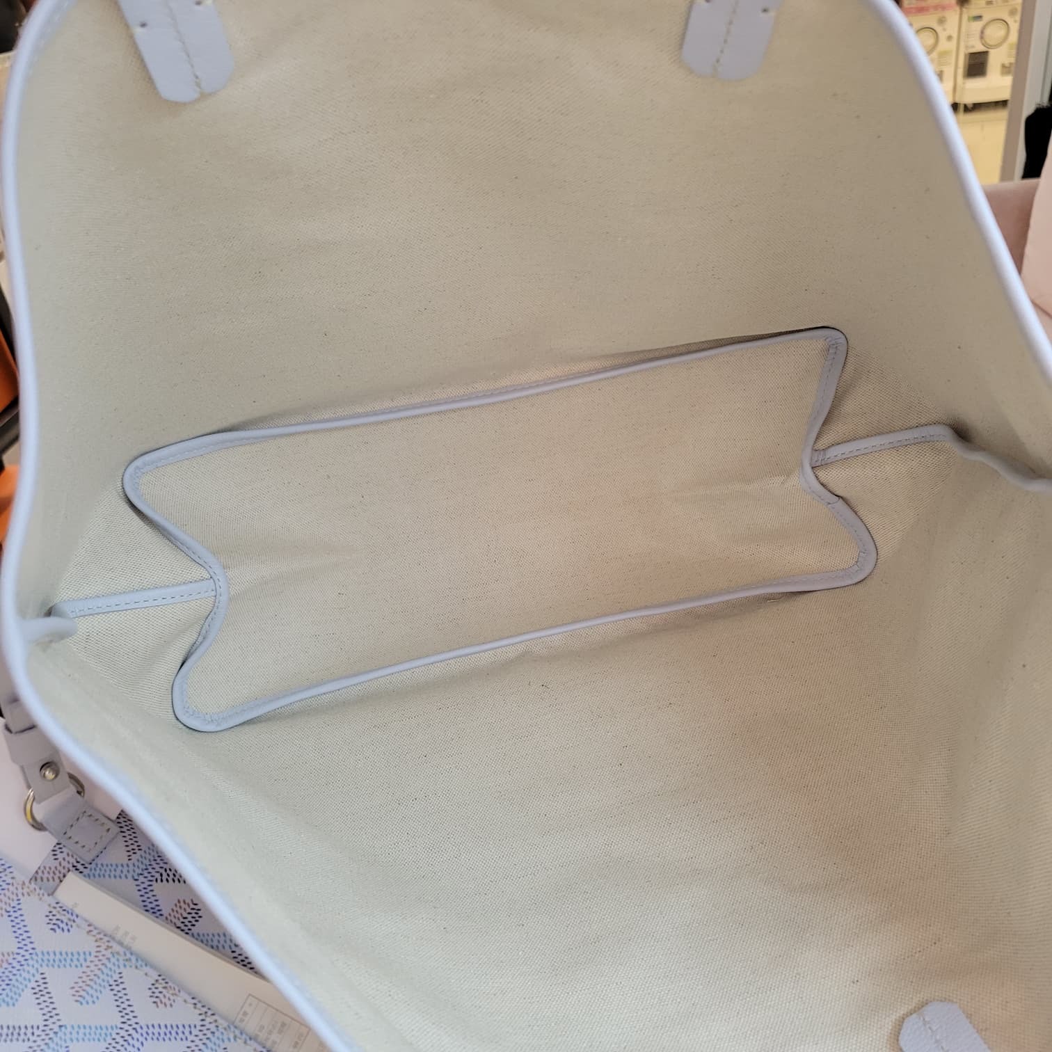 GOYARD ST LOUIS BLEU POLAIRE MULTICOLOR MAGNET PM 極地藍色