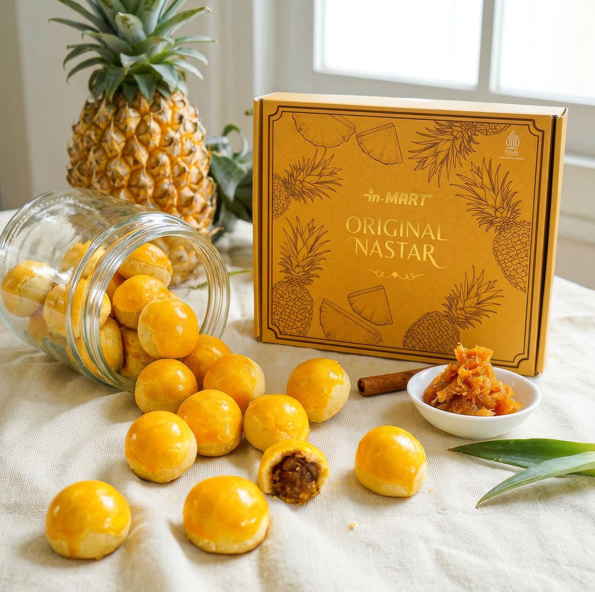 YF007 印尼原味鳳梨酥 30pc/盒