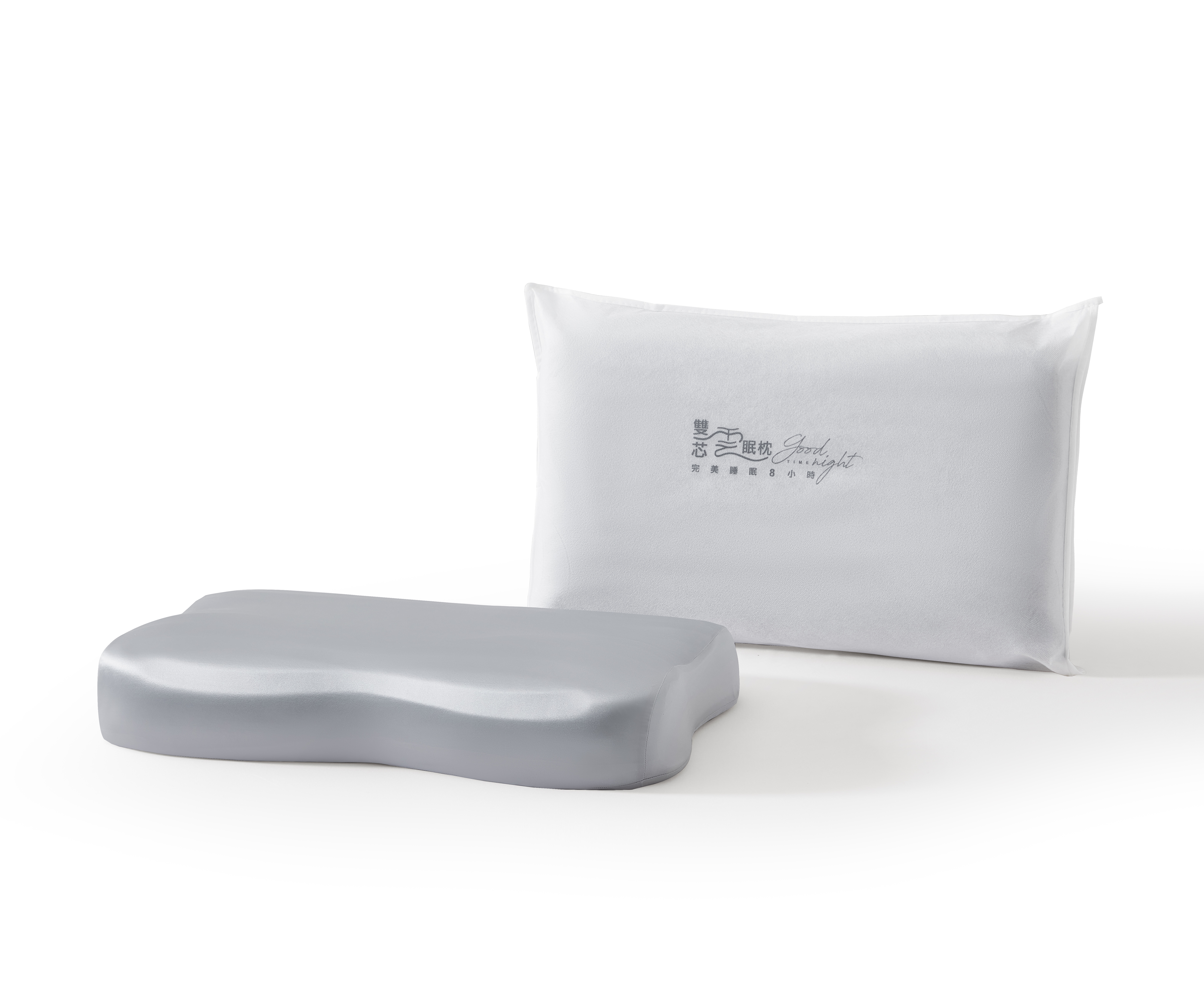 雙芯雲眠枕|(灰)