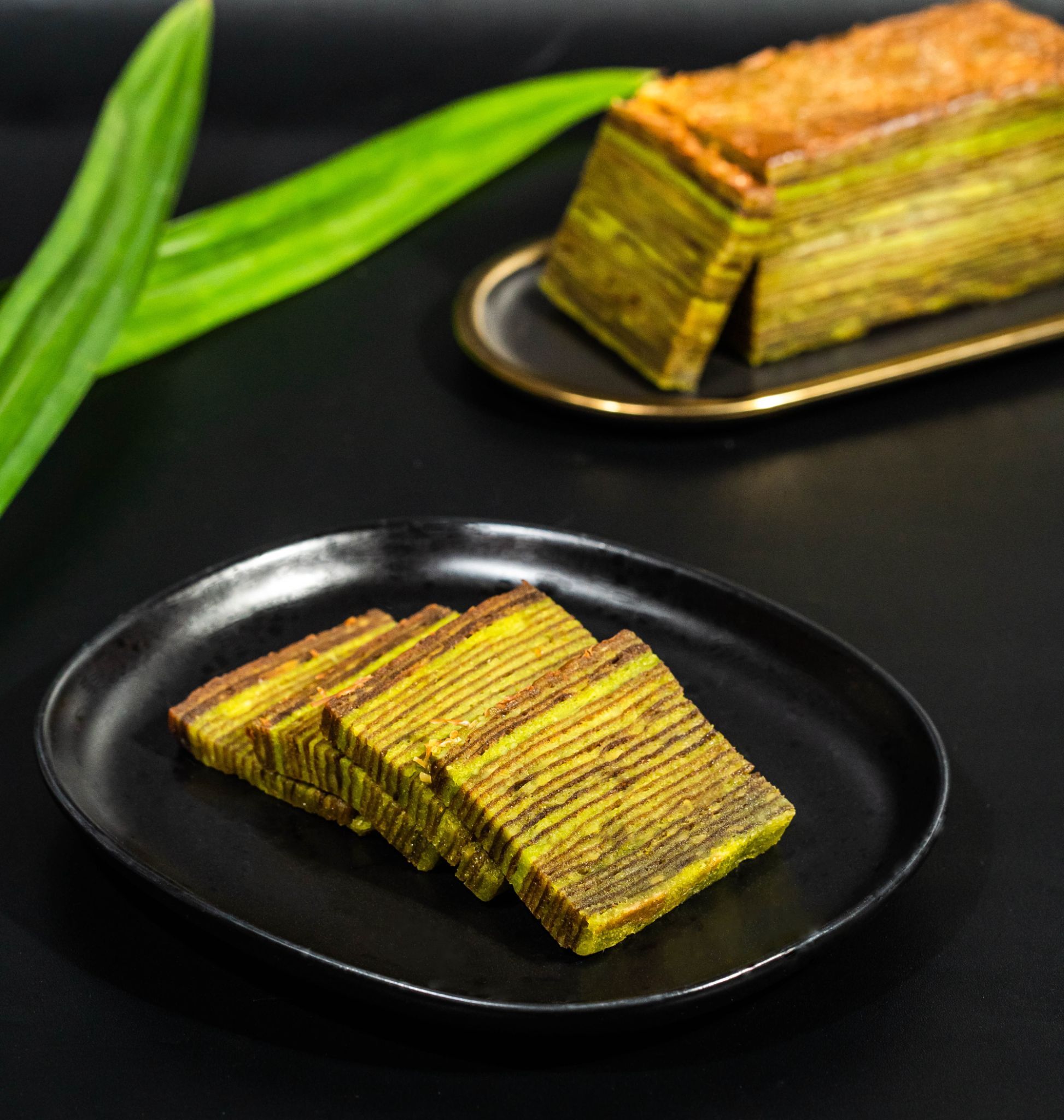 YF018 班蘭芝士千層蛋糕 550g