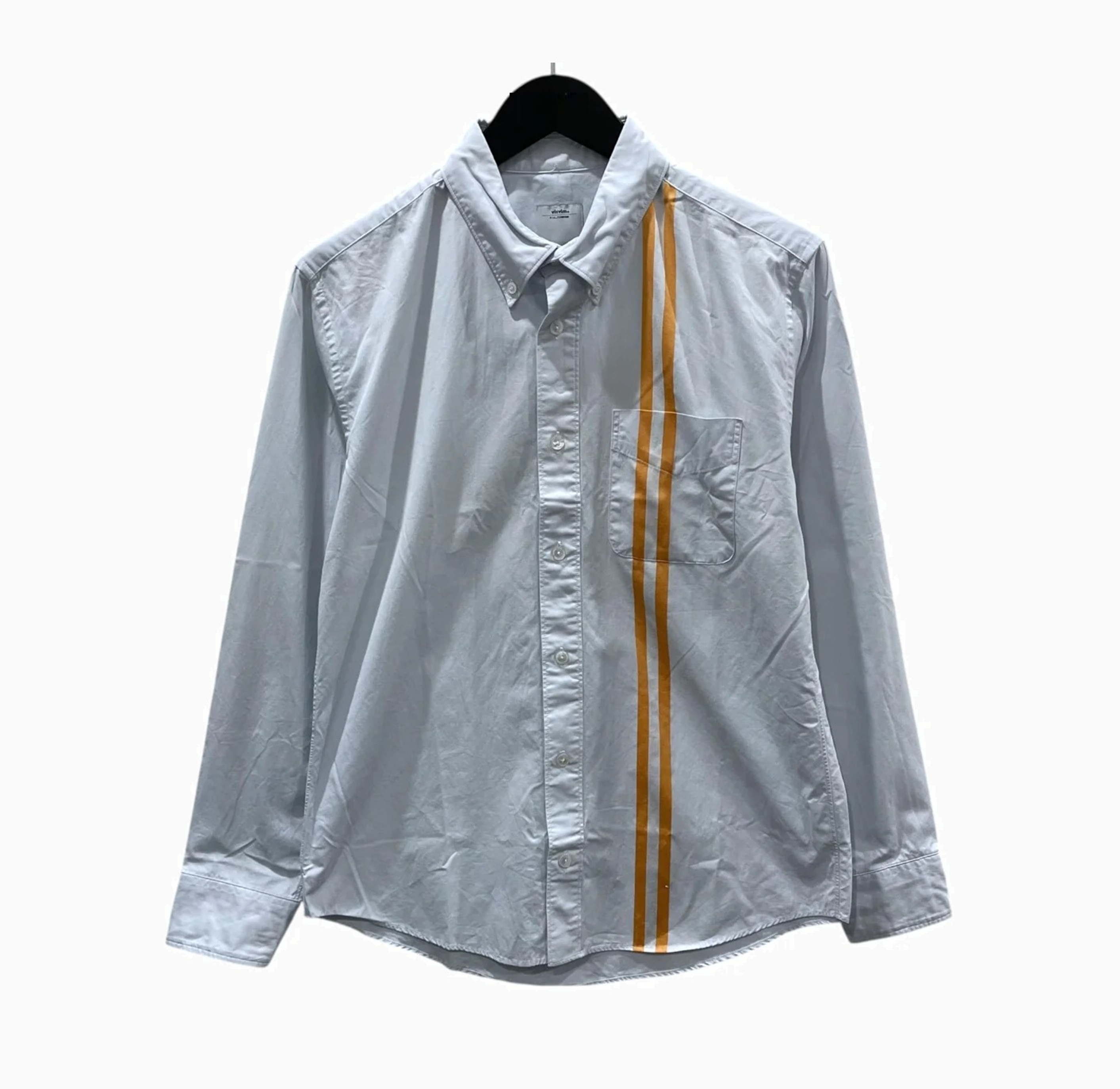 VISVIM LE MANS B.D SHIRT L/S (( USED A )) 中古美品 - LT.BLUE SIZE S PRE ORDER ITEM (預訂中)