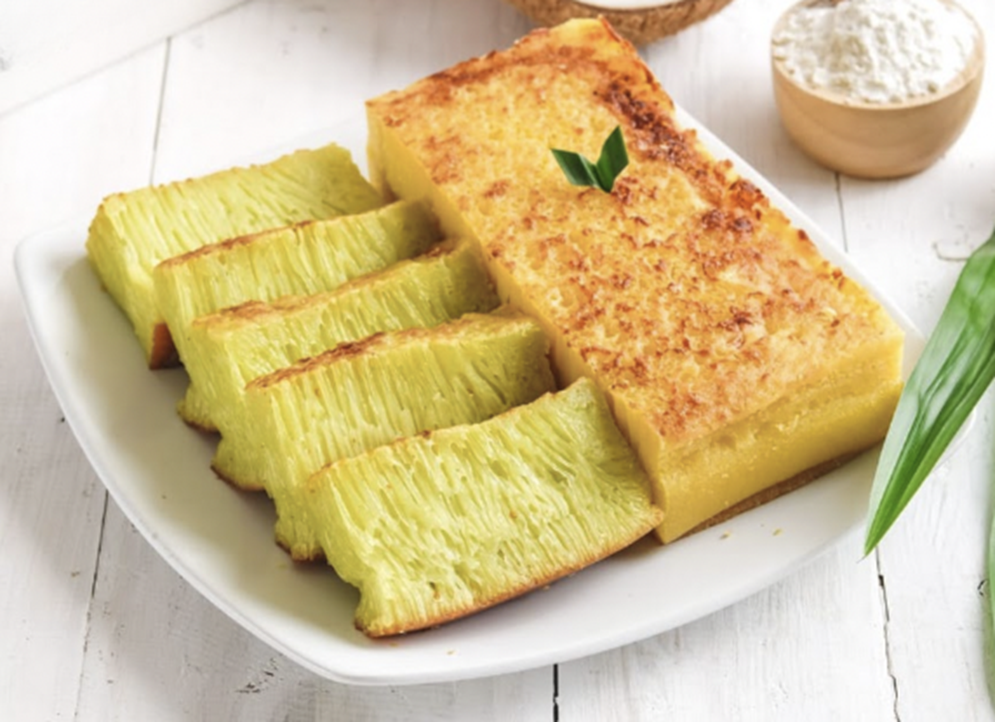 YF027 印式班蘭黃金糕 (長方形裝) 620g