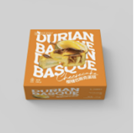 YF036 榴槤巴斯克蛋糕 100g*4盒