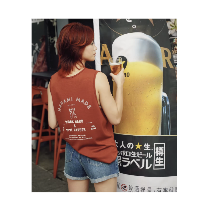 ▲Hanami 冰冰棉 酒水潛水員背心