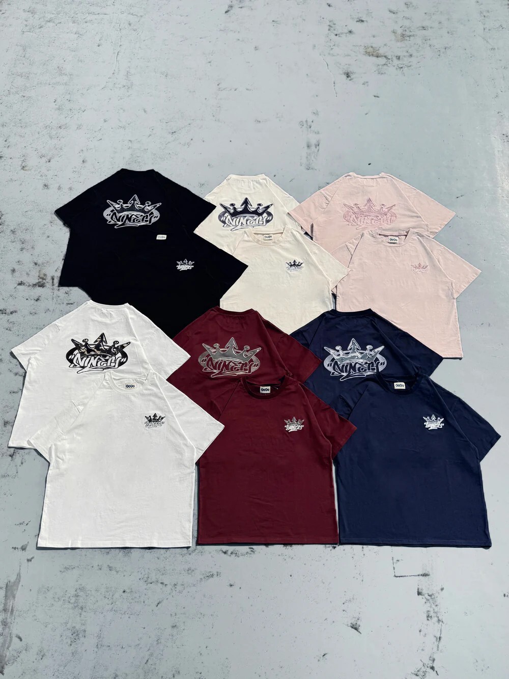 【代購】9090 King Logo Shirt 短袖Tee 6色