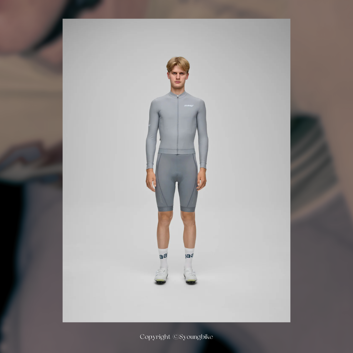 【MAAP】Training Bib 3.0 男吊帶短車褲 / Cobblestone 鵝卵石灰