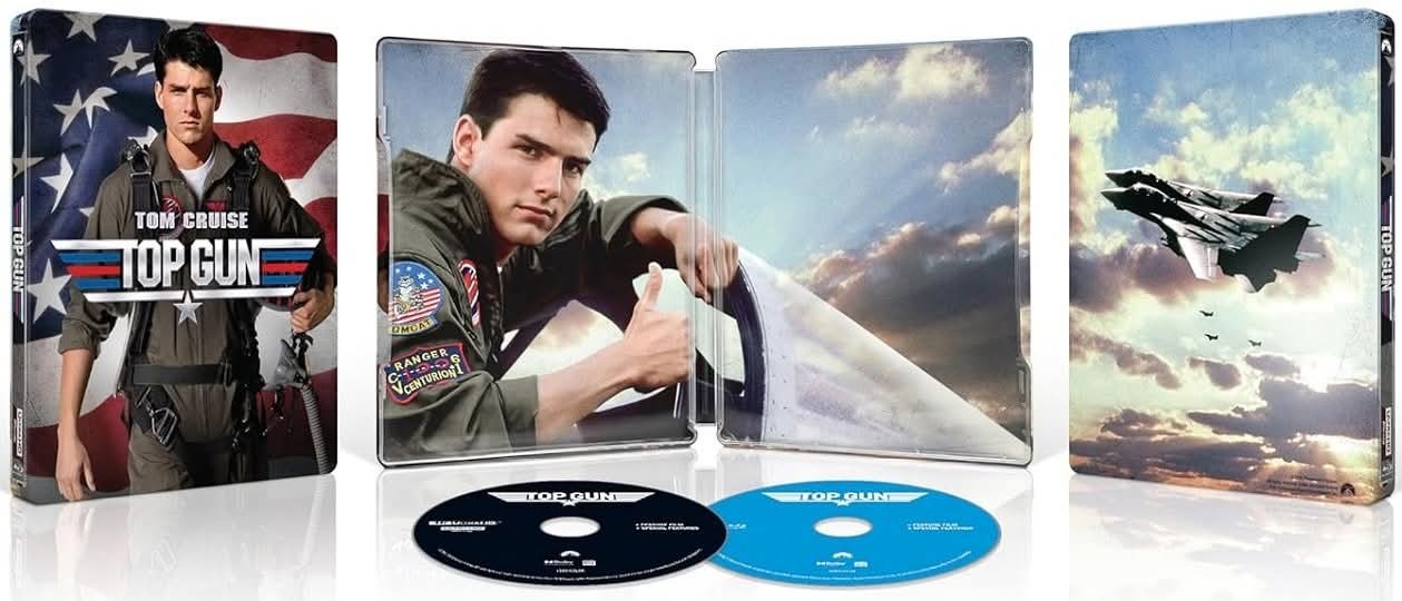 壯志凌雲 (1986) (40周年) (鐵盒裝) (4K Ultra HD + Blu-ray) [5月5日推出]