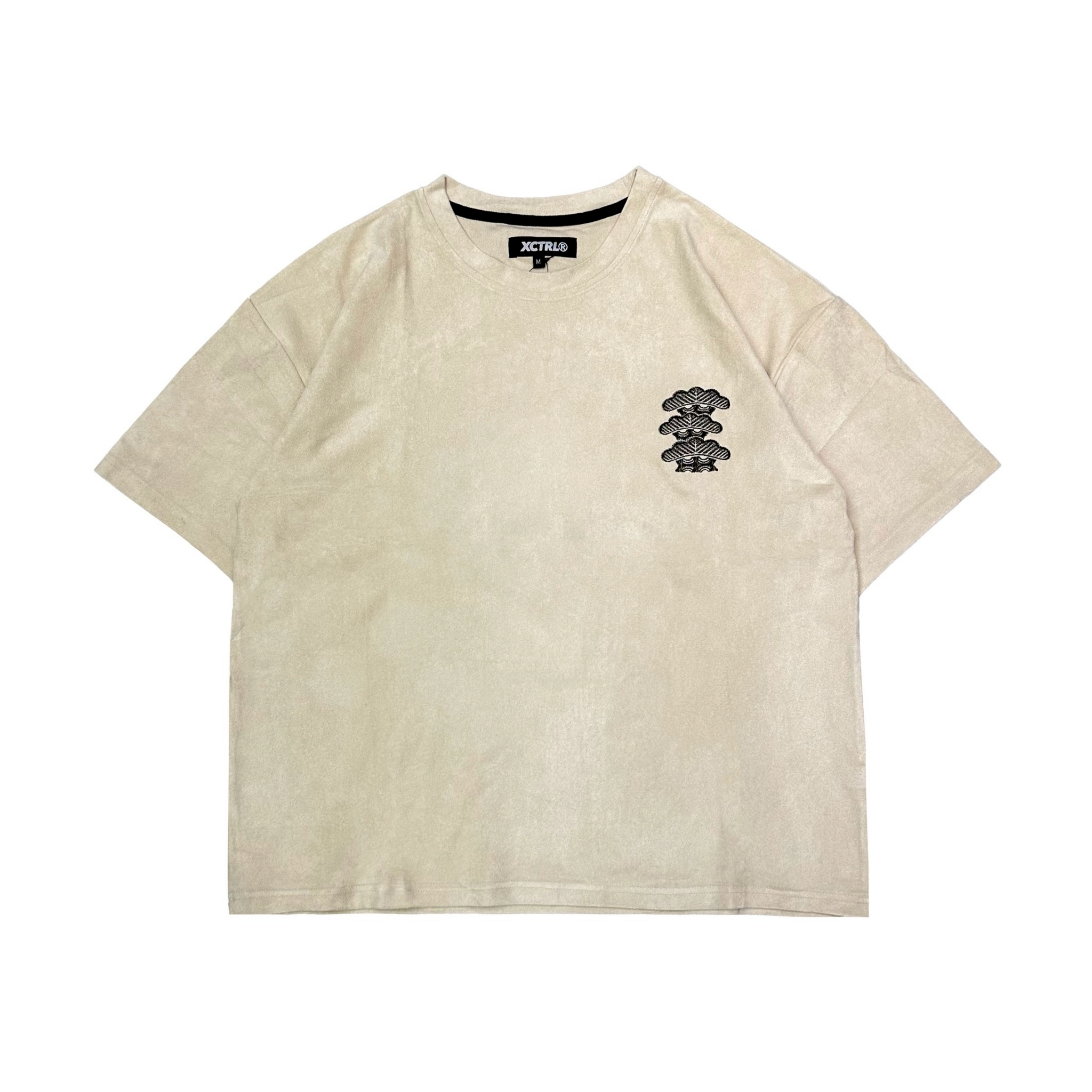 XCTRL 左三階松金魚紋寬版短T-裸