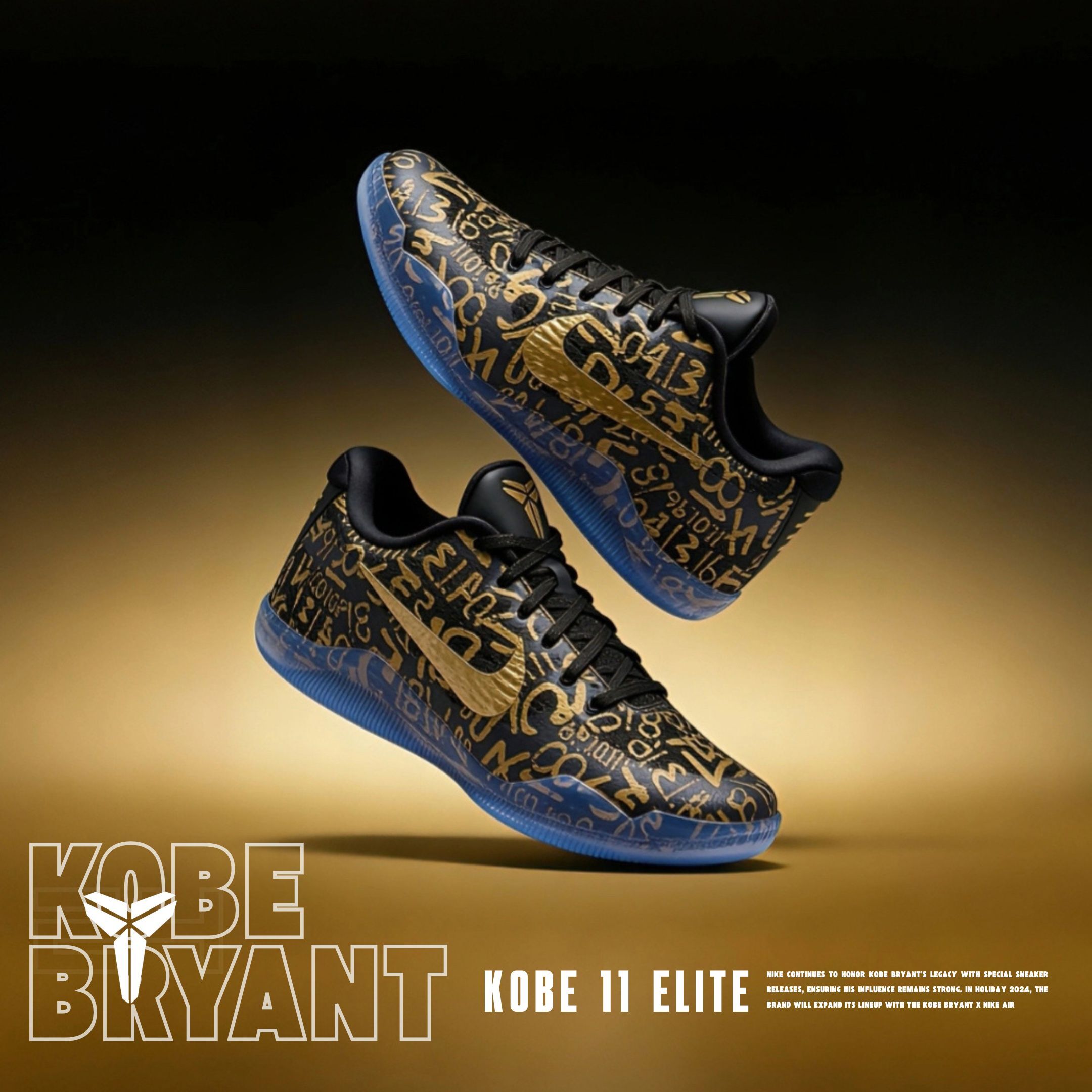 NICEDAY 代購 Nike Kobe 11 Protro 黑金 低筒 科比 籃球鞋 IU4902-900