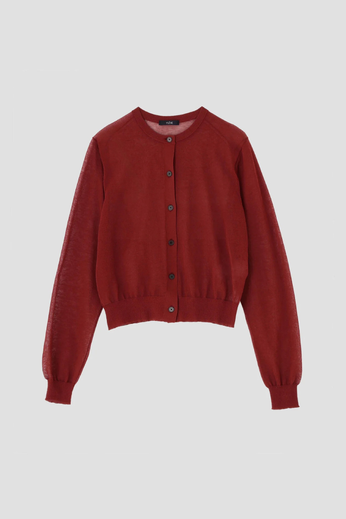 YLÈVE SHEER RIB KN CD (2COL)