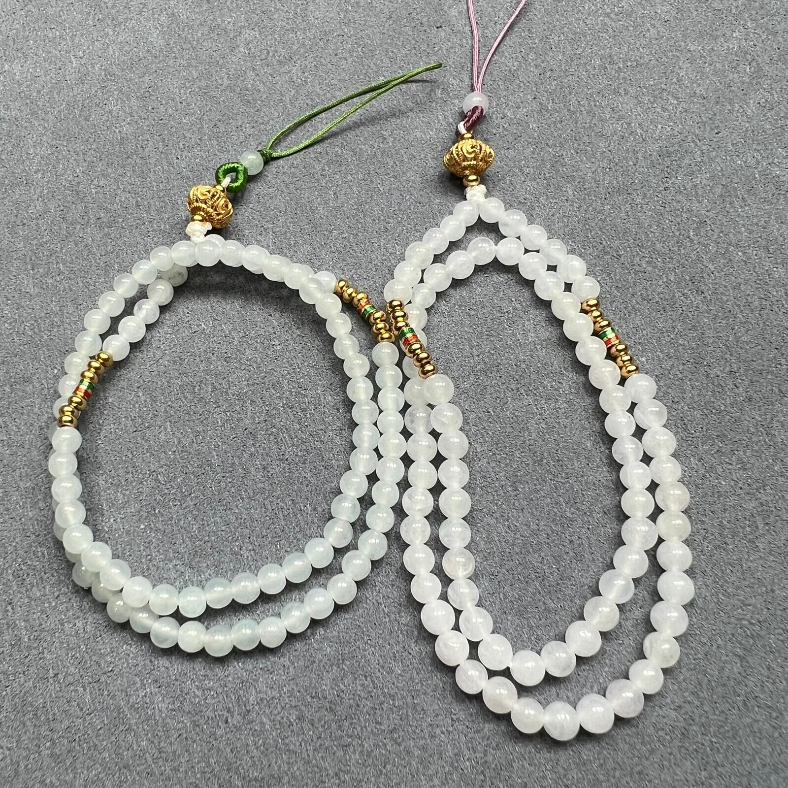 SD196 翡翠小米珠手機繩 (BJ732) **隨機