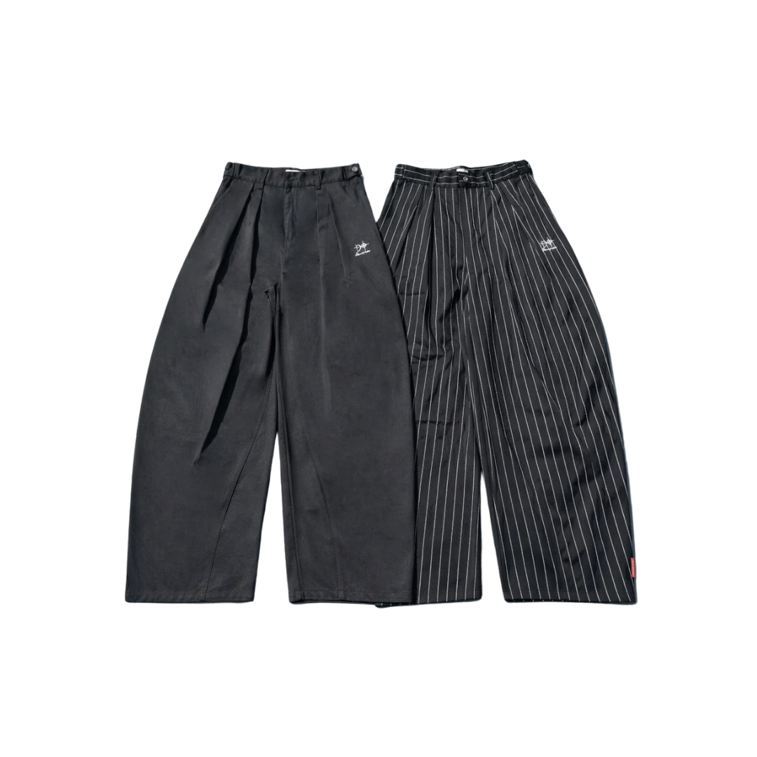 【代購】9090 Wide Tuck Chino Pants 寬版打褶卡其褲 2色