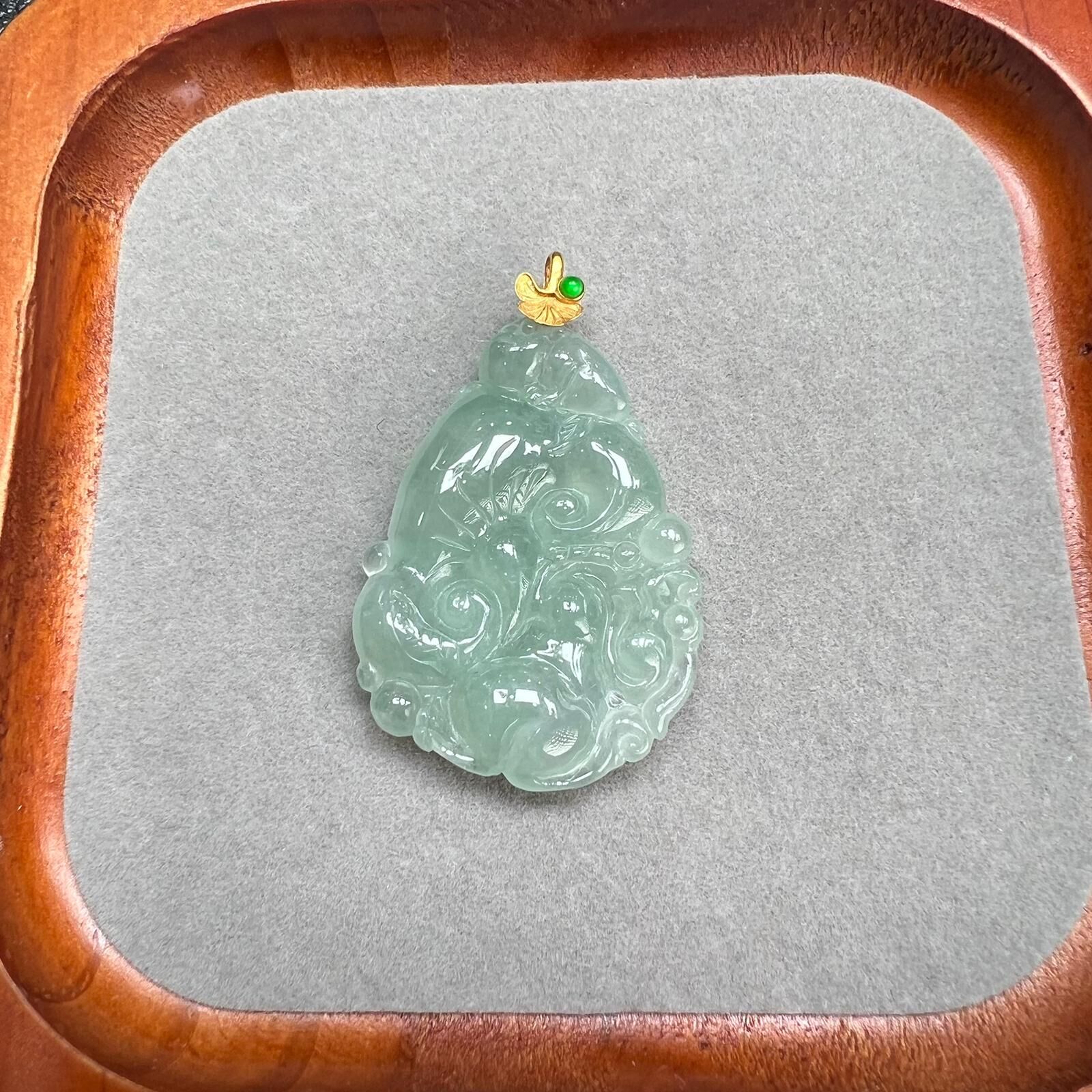 SD208 正冰如意罕有冰件 **連證書