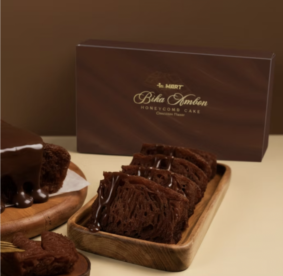 YF029 印式朱古力黃金糕 (長方形裝) 620g