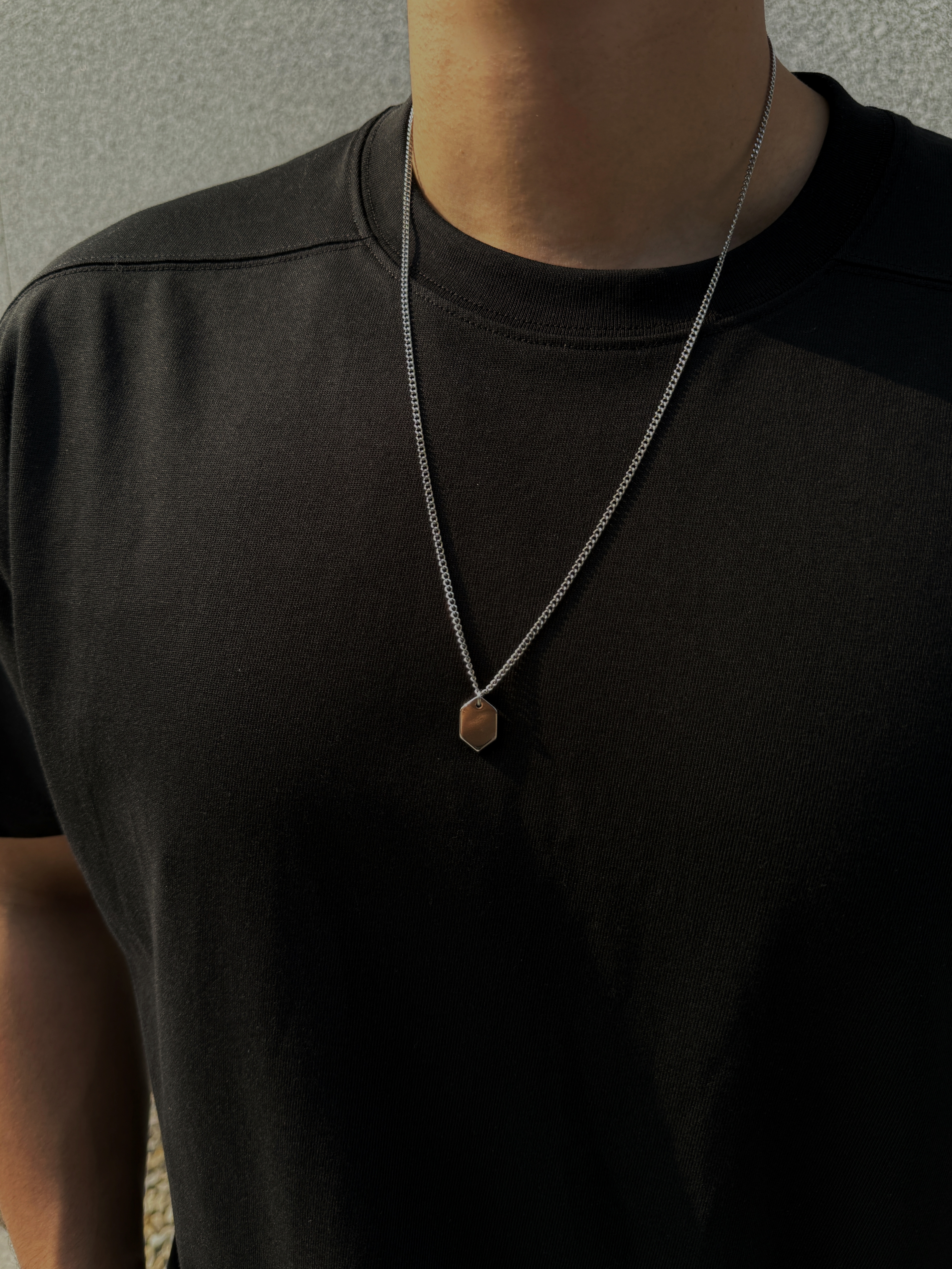 [1atm] Arrow-盾牌項鍊