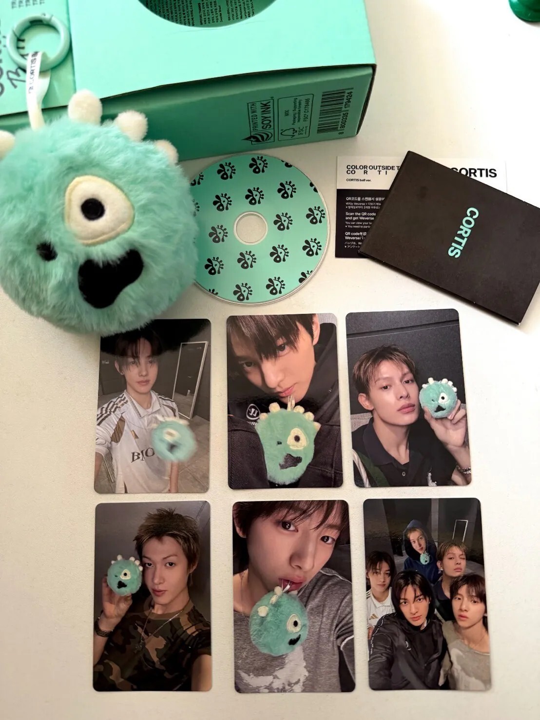 【逢甲 FUZZY】Cortis 球專 Poyoyoi COLOR OUTSIDE THE LINES (CORTIS Ball ver.) 正版代購