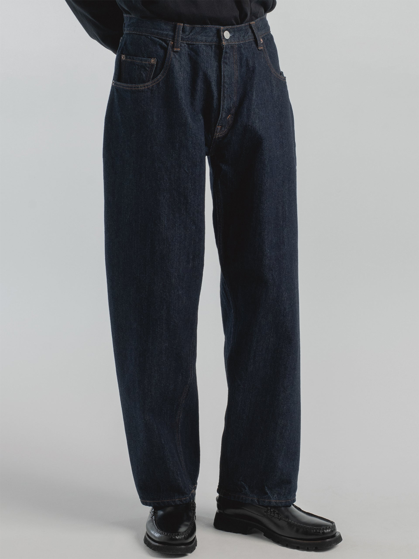 CIOTA Baggy 5 Pocket Pants Dark Navy (One Wash)