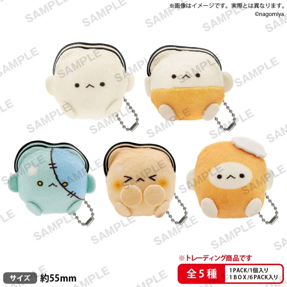 「ACG.GO」「預購」BUSHIROAD THE BOX nagomiyanosekai Kaki-chan’s Deli Shop Plush Keychain 1BOX6入（全5種）Box