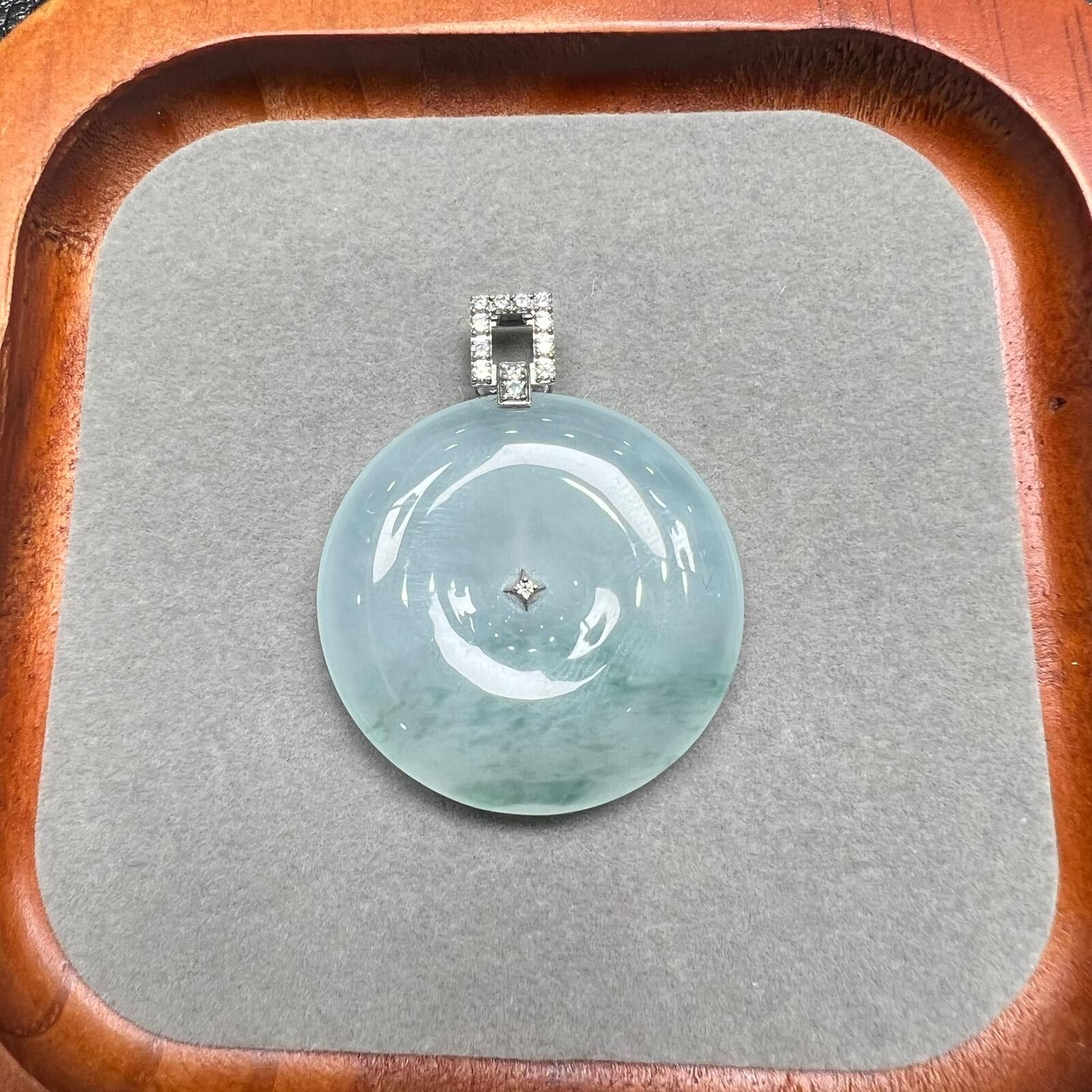 SD233 高冰平安扣罕有冰件 **連證書