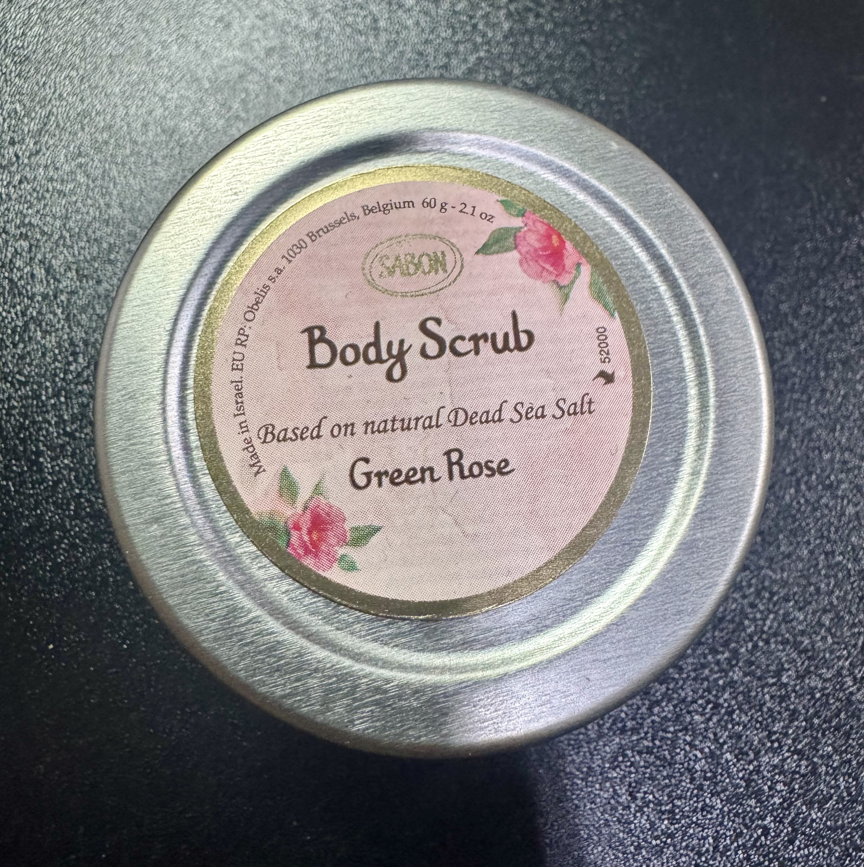 Sabon玫瑰磨砂膏60g