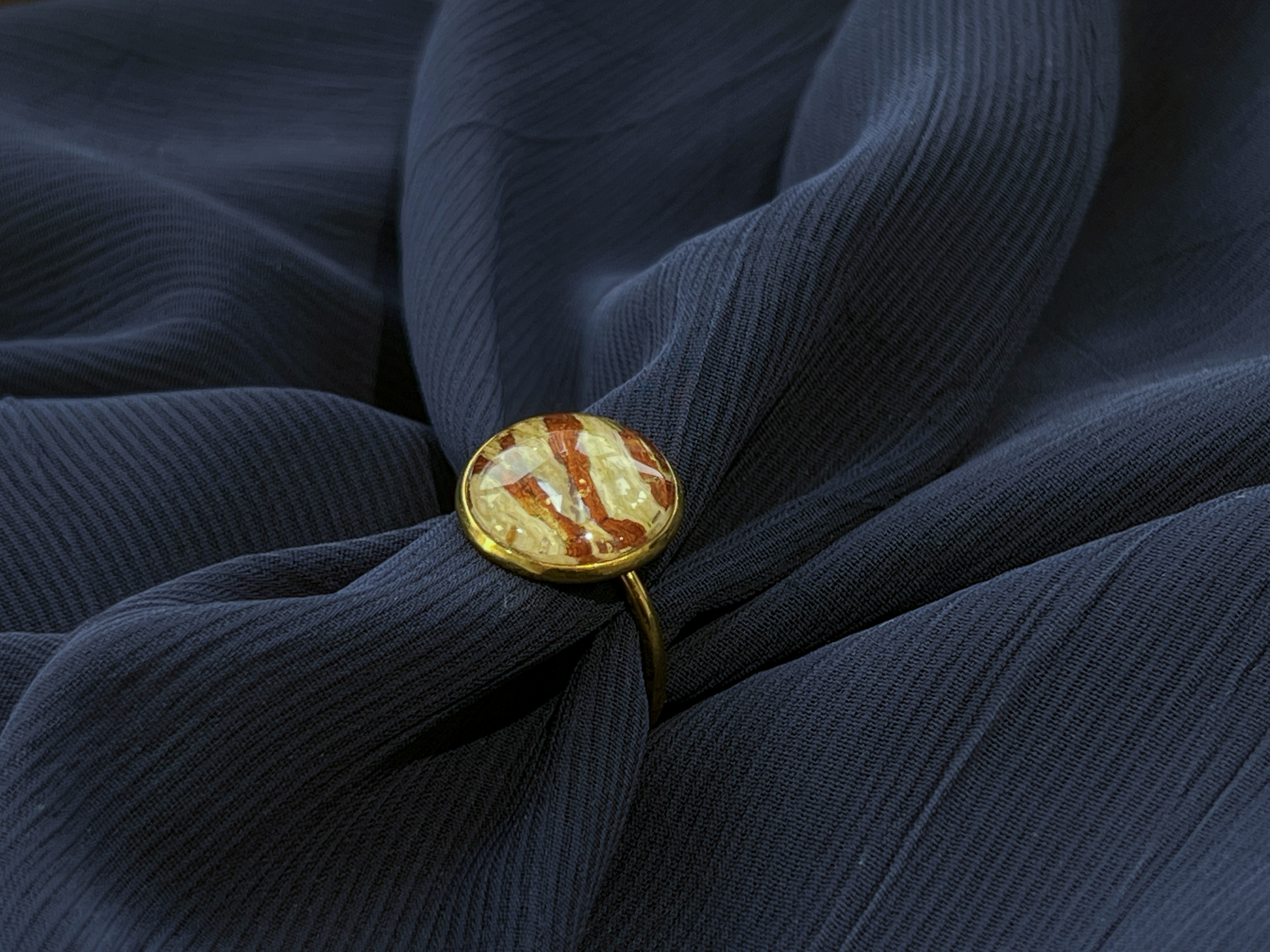 The Lovely Rings｜Mulberry Bark  | Stainless Steel Ring