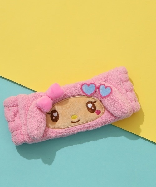 Sanrio / Sun-tanned Kitty, Kuromi & My Melody Microfiber Face Headband