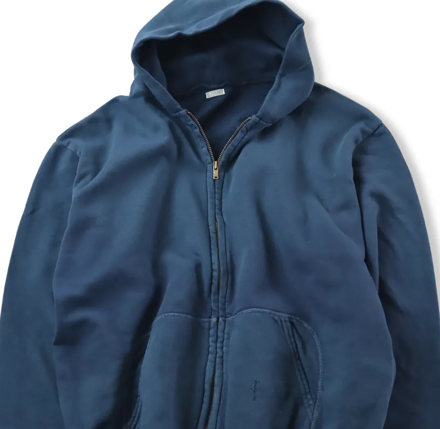 LAST PCS: A.PRESSE 2026 VINTAGE LIGHT WEIGHT SWEAT HOODIE (26SAP-05-07) - BLUE SIZE 2 PRE ORDER ITEM (預訂中)