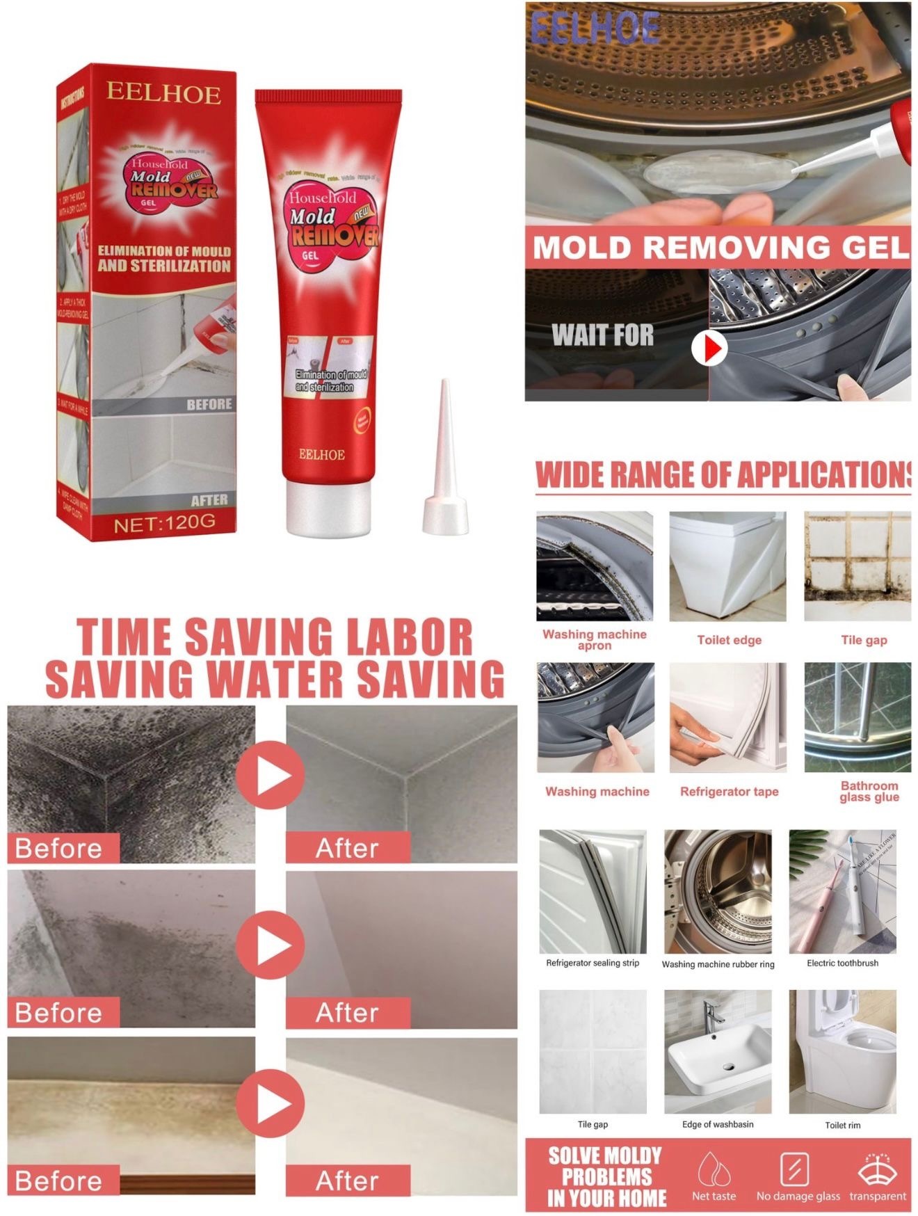 Amazone熱賣速效除霉啫喱 120g-2202563