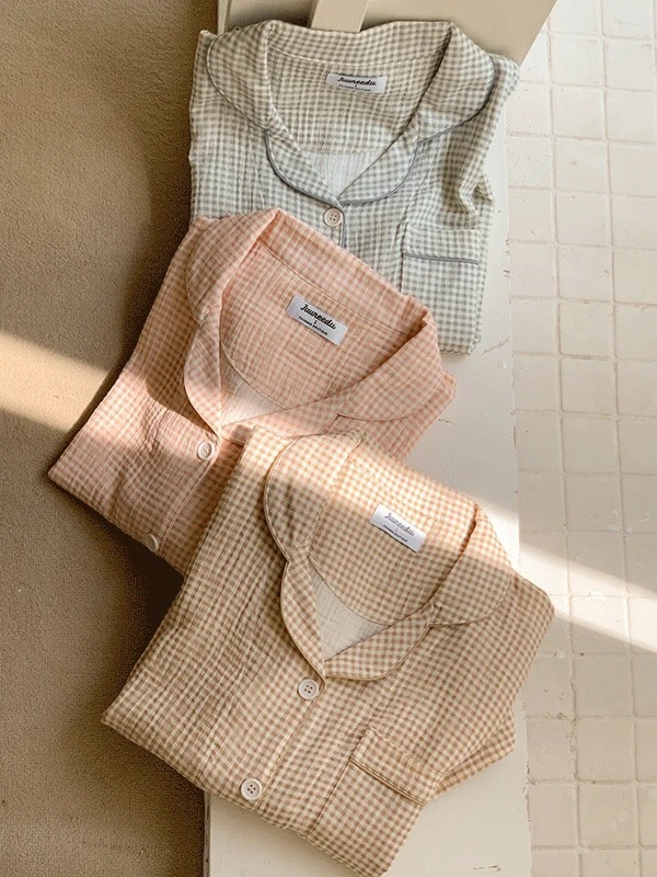 [10,000件熱銷/☁全棉嬰兒棉] Juuneedu｜[短袖睡衣]