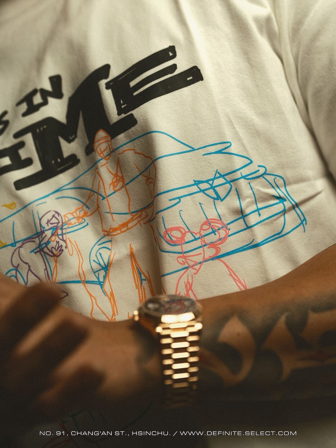 龍兄虎弟｜Brothers In Crime Tee (Black/White)