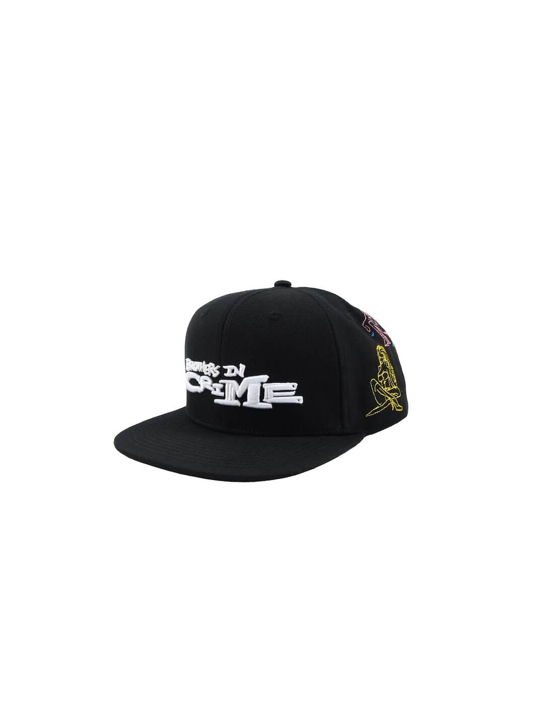 龍兄虎弟｜Brothers In Crime Syndicate Snapback Full Embroidery Edition (Black)