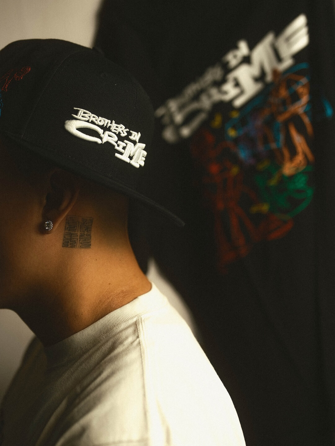 龍兄虎弟｜Brothers In Crime Syndicate Snapback Full Embroidery Edition (Black)