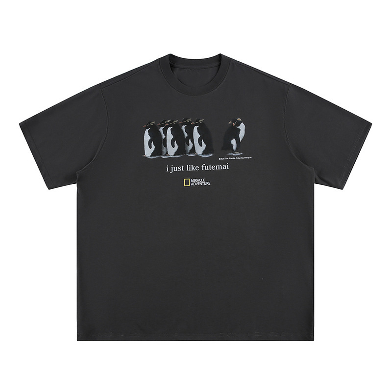 南極企鵝日長短TEE