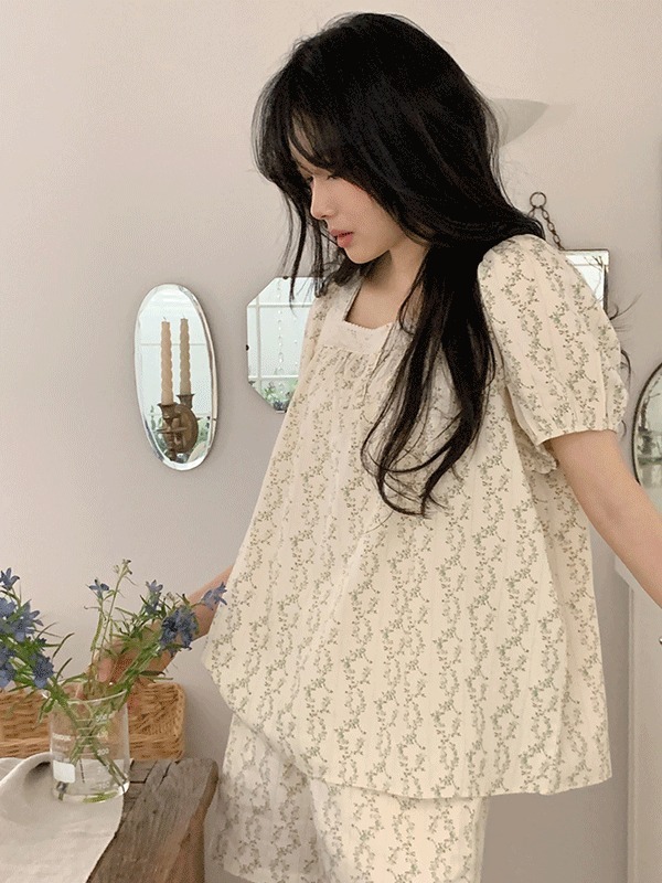 [6,000件熱銷] Juuneedu｜[短袖睡衣]（☁️關鍵字J216)