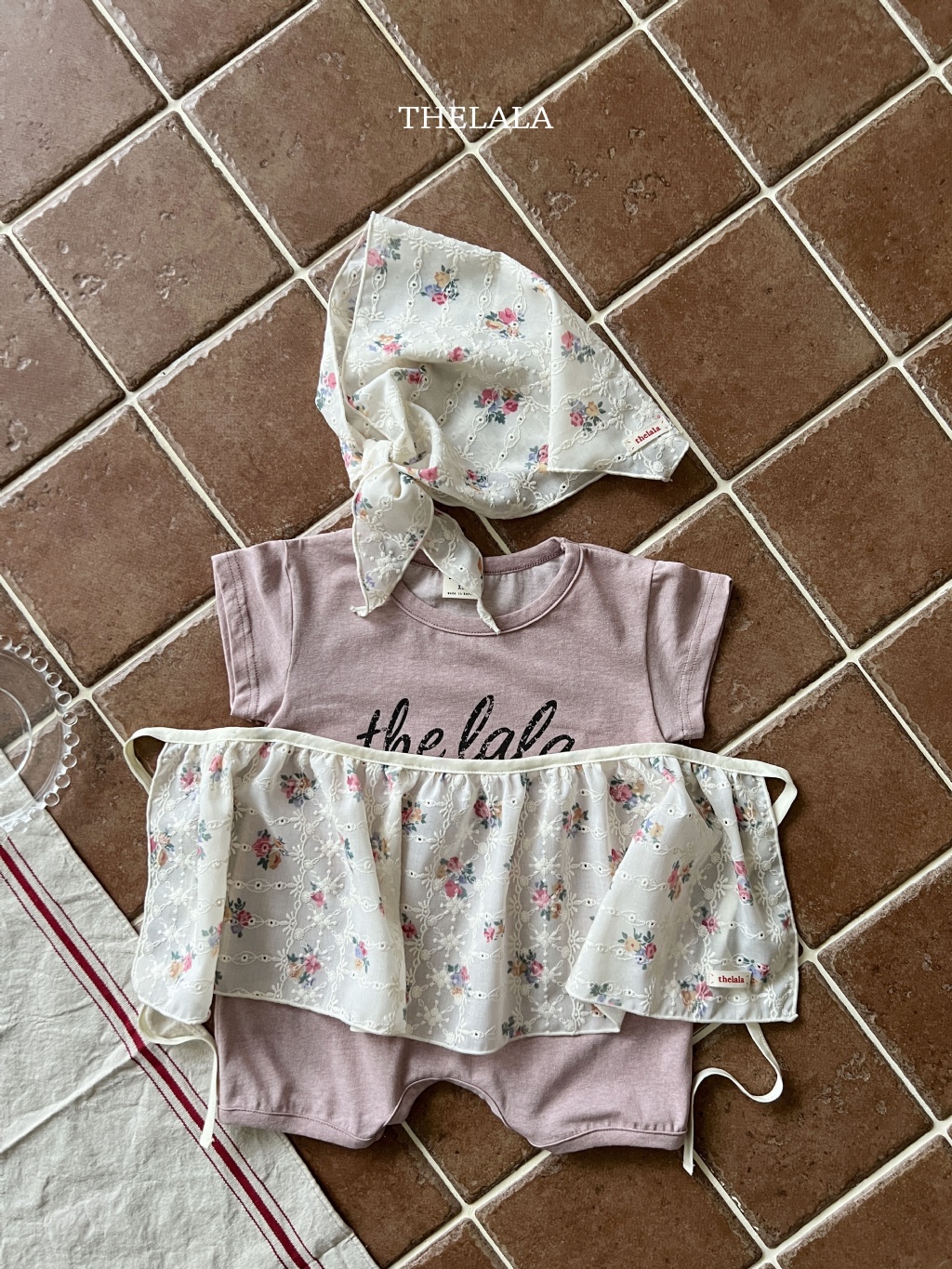 正韓夏lalla 不單調搭配圍裙