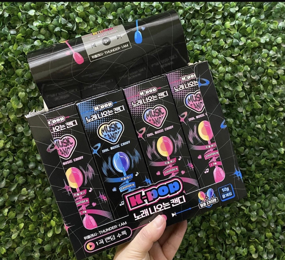 KR1 會唱K-pop糖果（1套2支）