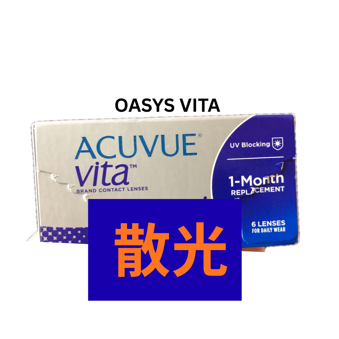 ACUVUE Vita for Astigmatism 散光月拋型隱形眼鏡 (散光/ Astigmatism)｜每盒6片