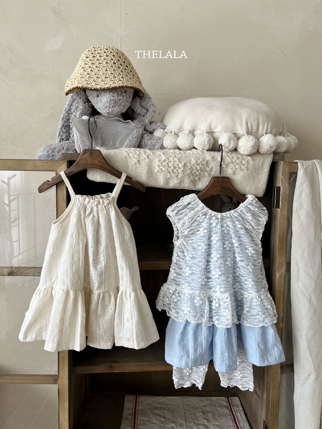 正韓夏lalla 小童微透疊穿背心