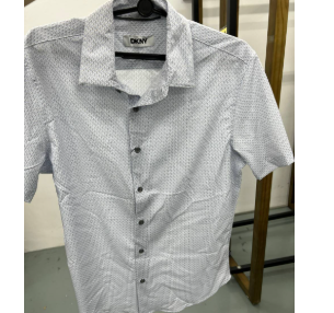 [S] DKNY NTUCKY BLUE SHORT SLEEVE POLO, DK000022M-KENTUCKY BLUE (SD1880)