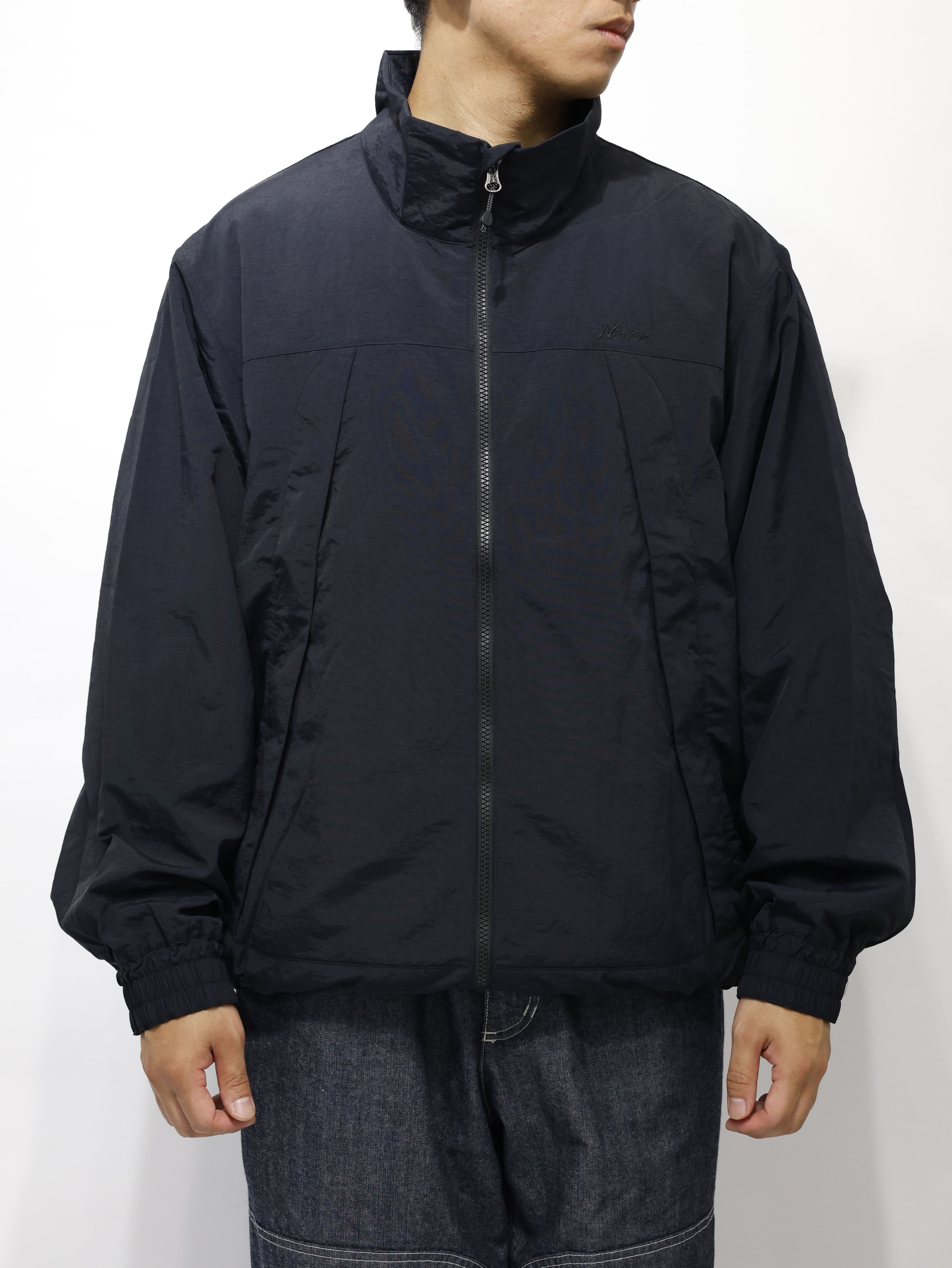 NANGA 男 Nylon Tusser Track Jacket 輕量立領外套 NA12613