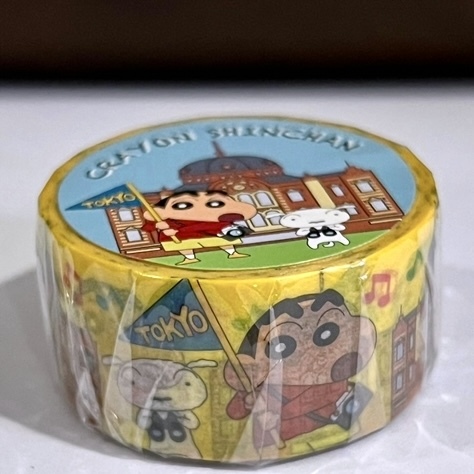 TOKYO 東京車站 限定 蠟筆小新 CRAYON SHINCHAN 紙膠帶｜日本
