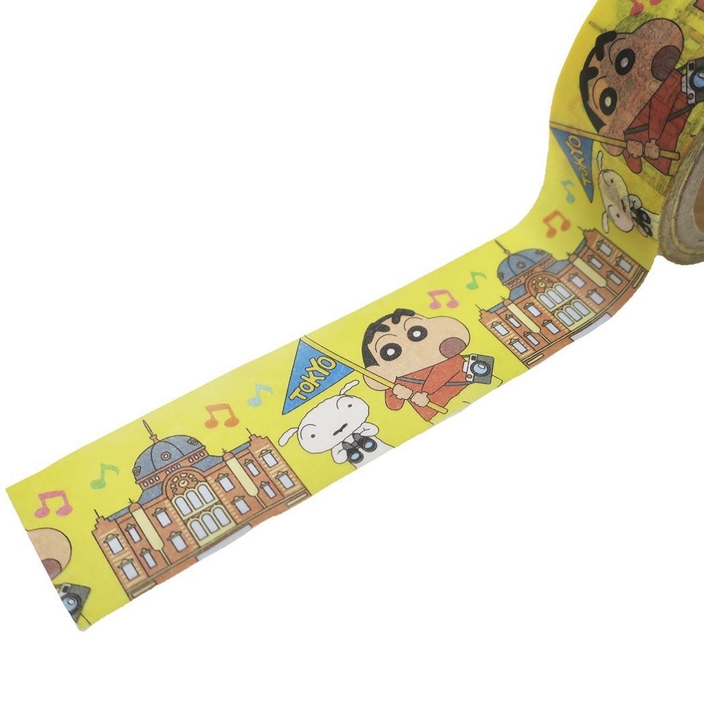 TOKYO 東京車站 限定 蠟筆小新 CRAYON SHINCHAN 紙膠帶｜日本