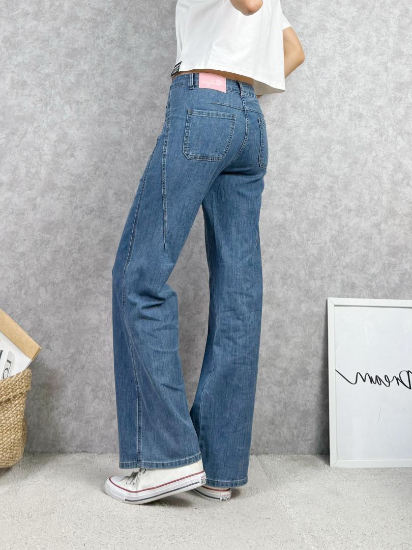 ⚡️闆娘推薦⚡️有點寬又不會太寬的舒適牛仔寬褲