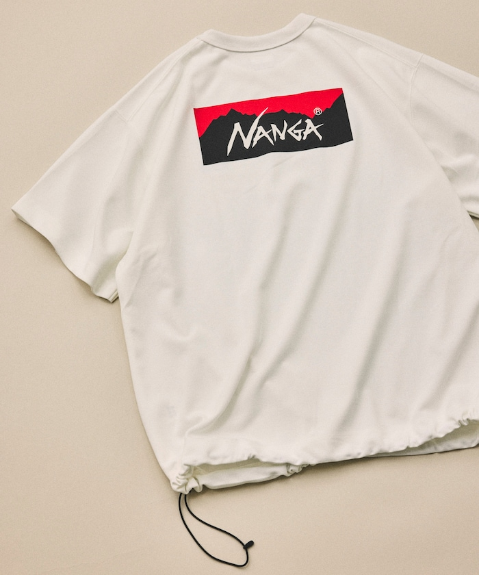 日本 NANGA 別注 neo-PRO 抽繩LOGO短袖
