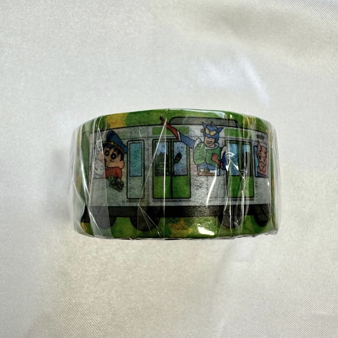 限定 東京車站 JR 山手線 蠟筆小新 YAMANOTE LINE CRAYON SHINCHAN 紙膠帶｜日本